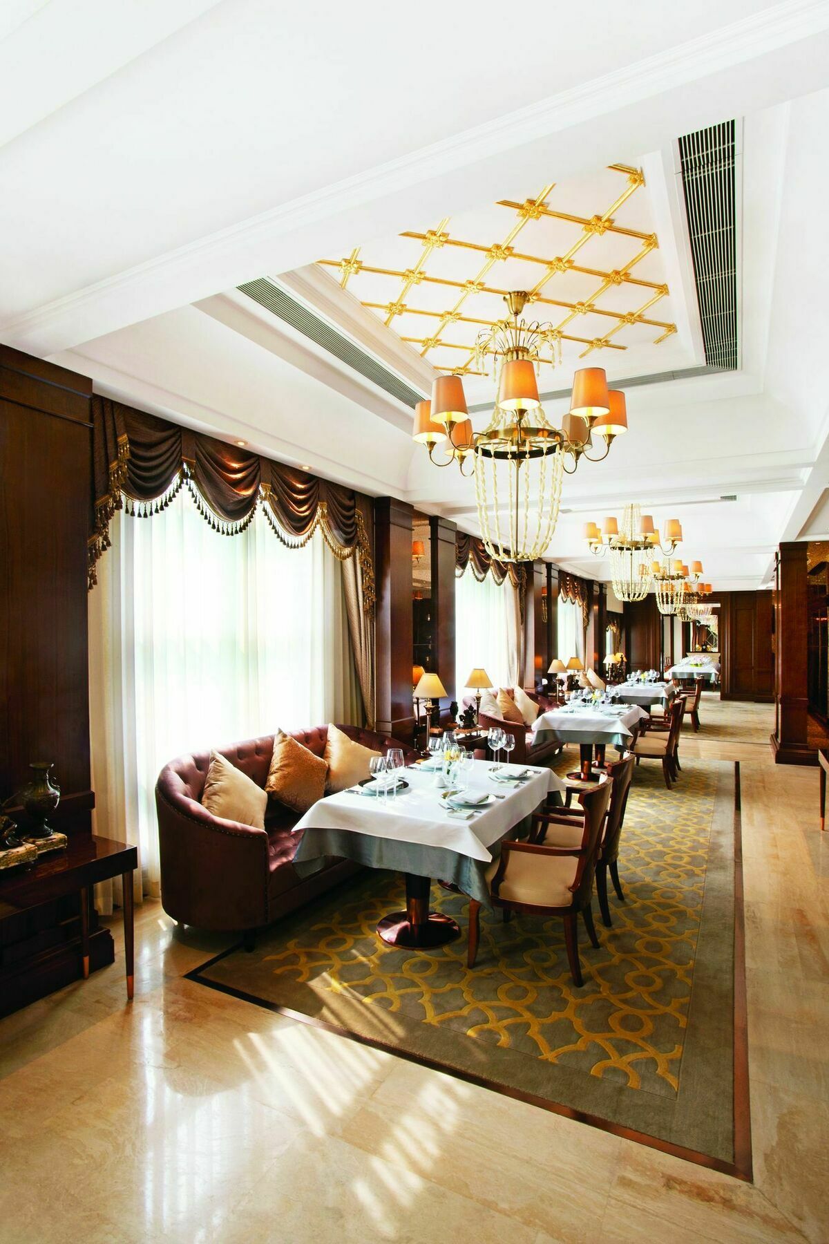 Tianjin Goldin Metropolitan Polo Club Hotel Xiqing Kültér fotó